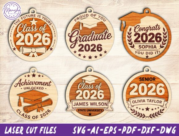 Download Graduation Ornament SVG Bundle - Svg Collection