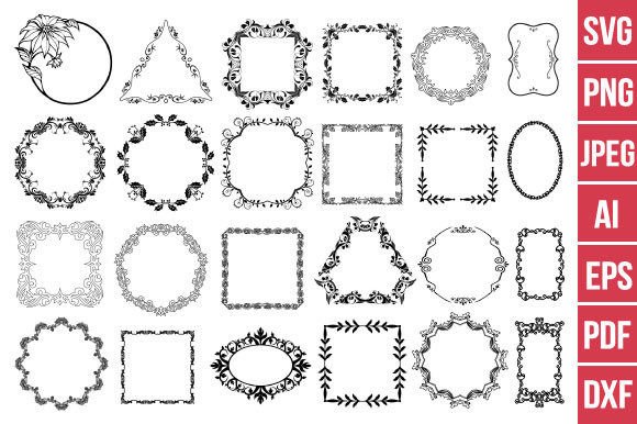 Download Floral Wreath Svg, Commercial Use - Svg Collection