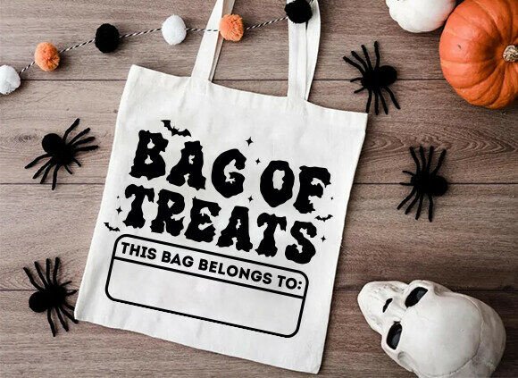 Download Bag of Treats SVG, Trick or Treat SVG - Svg Collection