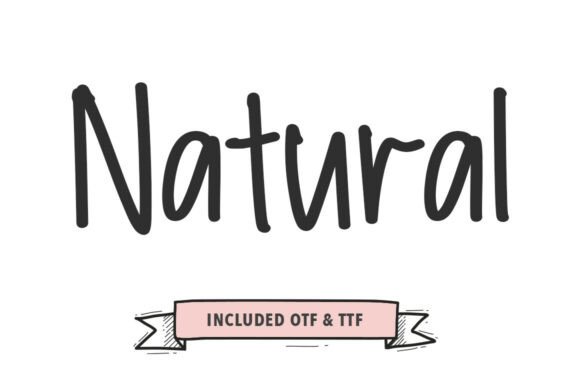 Download Natural Font - Natural font Collection