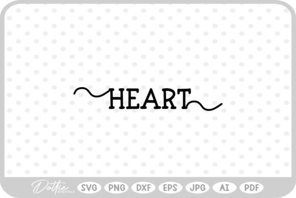 Download Heart Text Font Script SVG PNG DXF - Svg Collection