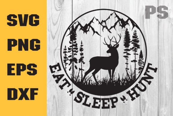 Download Eat Sleep Hunt, Svg, Png, Deer Hunting - Svg Collection