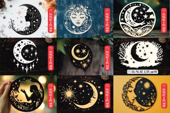 Download Cricut Magic and Celestial SVG Bundle - Svg Collection