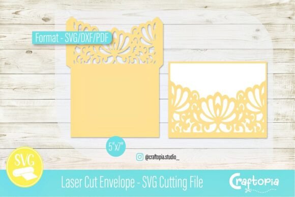 Download Laser Cut Envelope – SVG Cutting File - Svg Collection