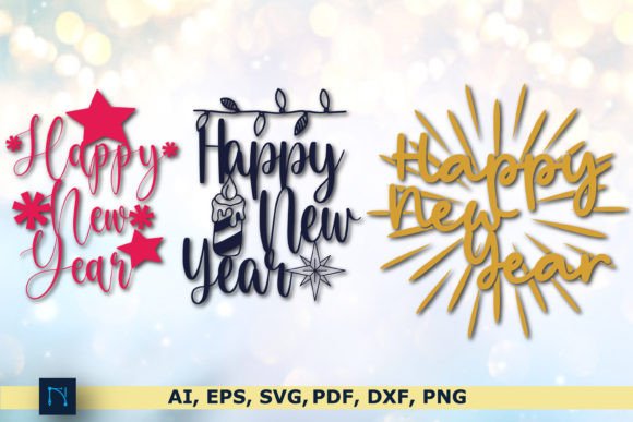 Download Cricut Happy New Year SVG Bundle - Svg Collection