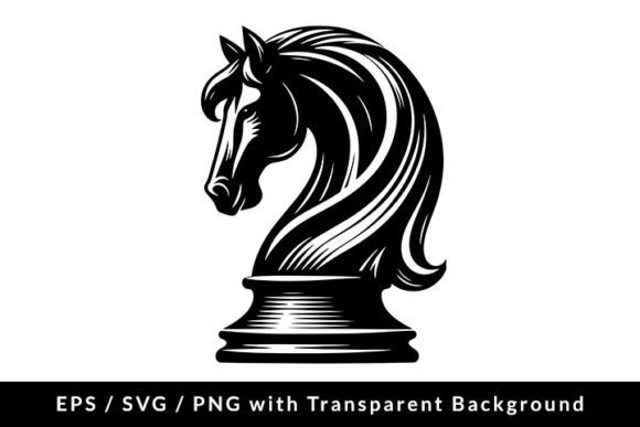 Download Knight Chess Piece Silhouette SVG EPS PNG - Svg Collection
