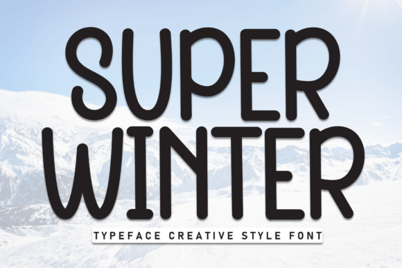Download Super Winter Font - Winter font Collection